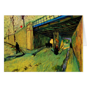 Railway Bridge over Montmajour by Vincent van Gogh