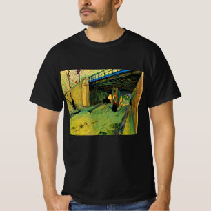 Railway Bridge over Montmajour by Vincent van Gogh T-Shirt