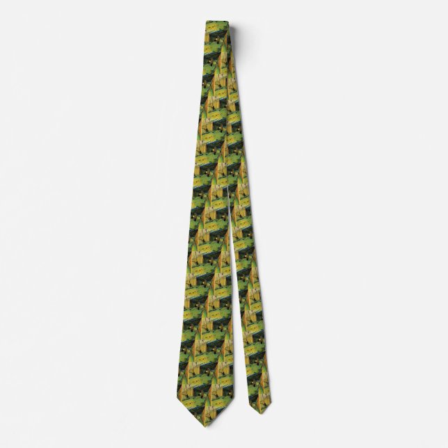 Railway Bridge over Montmajour by Vincent van Gogh Tie (Front)