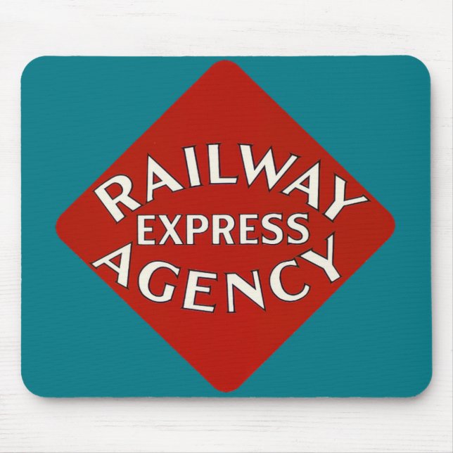 Railway Express Agency Mouse Mat (Front)