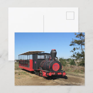 railway, goes to Praia do Barril, Portugal Postcard