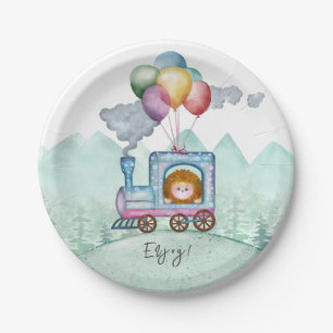 Railway Kids Trains & Tracks Paper Plate