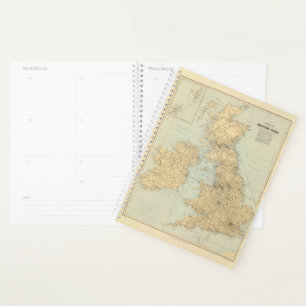 Railway map, British Isles Planner