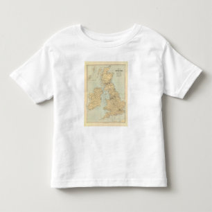 Railway map, British Isles Toddler T-Shirt
