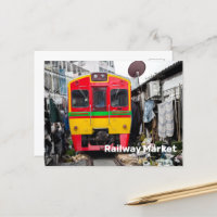 Railway Market Mae Klong Vintage Thailand Retro