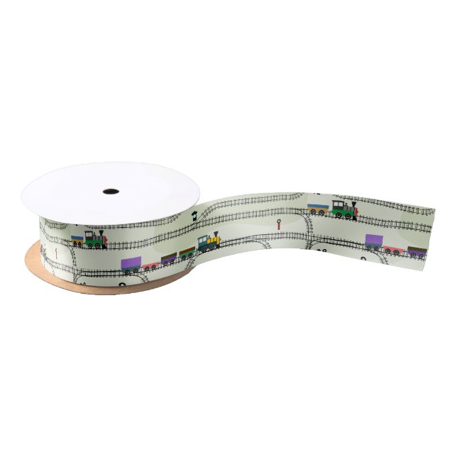 Railway Satin Ribbon (Spool)