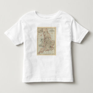 Railway, statistical England, Wales Toddler T-Shirt