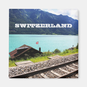 Railway track in Swiss Magnet