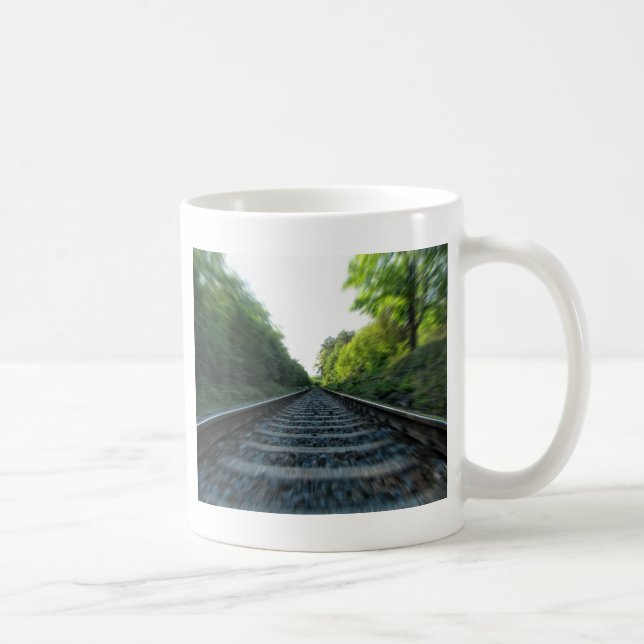 Railway Tracks Coffee Mug (Right)