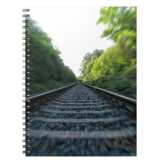 Railway Tracks Notebook (Front)