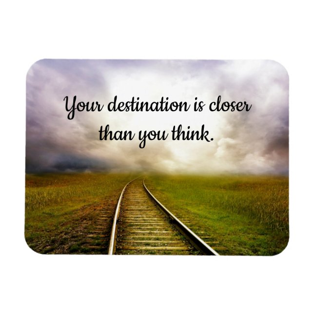 Railways of life magnet (Horizontal)