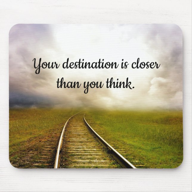 Railways of life mouse mat (Front)