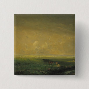 Rain and Sun, c.1873 15 Cm Square Badge