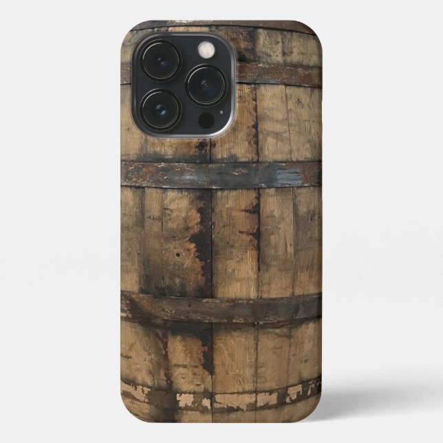 Rain Barrel Design iPhone Case (Back)