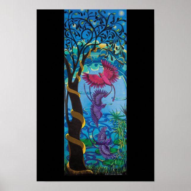 Rain birds at 6:30 poster (Front)