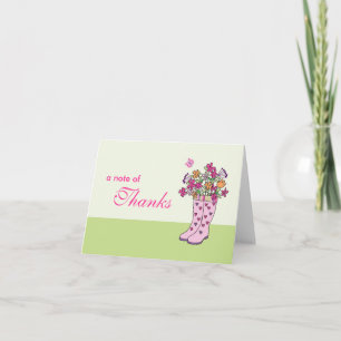 Rain Boots Card