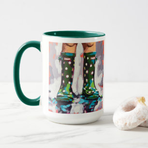 Rain boots Painting  - Children's Room Decor Mug