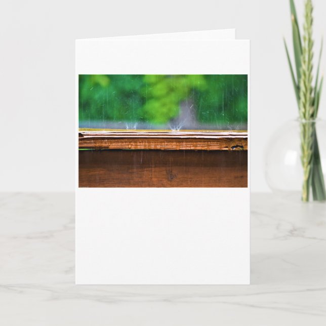 Rain, card (Front)