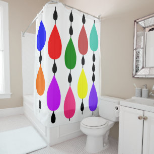 Rain Chains Shower Curtain