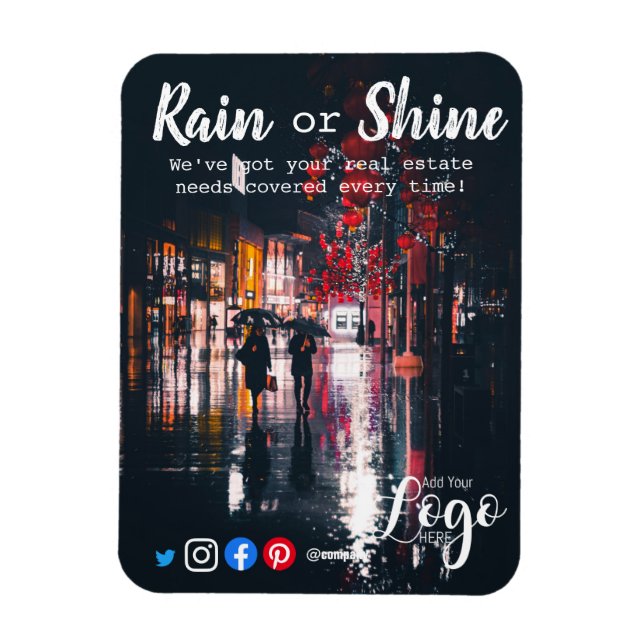 Rain clients referral real estate marketing sell p magnet (Vertical)