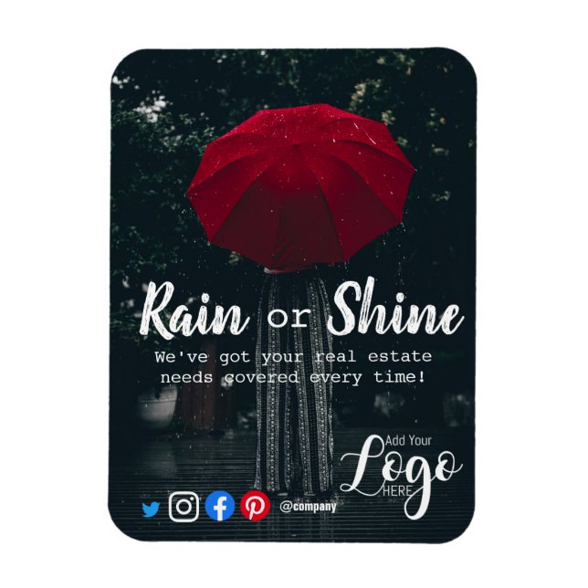 Rain clients referral real estate marketing sell p magnet (Vertical)