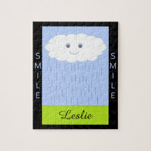 Rain Cloud Brings a Smile: Jigsaw Puzzle