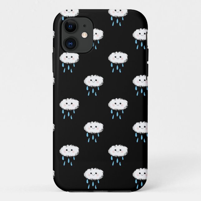 Rain Cloud Phone Case (Back)