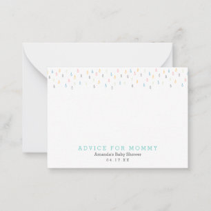 Rain Clouds Mummy Advice Cards