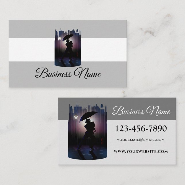 Rain Dance Business Card (Front/Back)