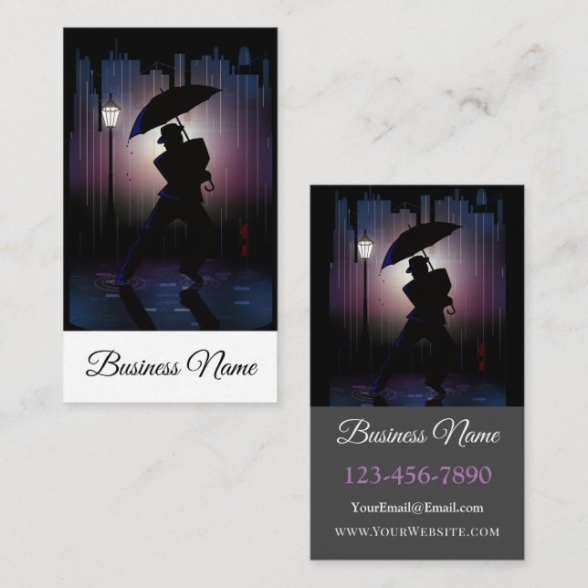 Rain Dance Business Card (Front/Back)