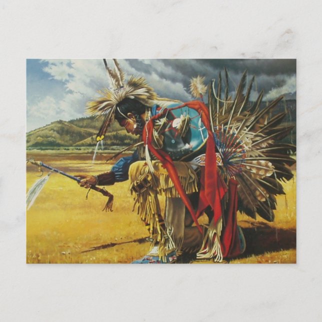 Rain Dance Postcard (Front)