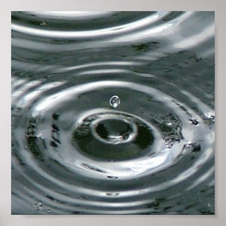 Rain Drop Poster