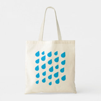 rain drop tote bag
