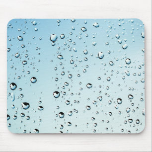Rain drops mouse mat
