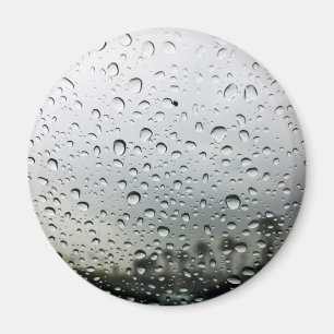 Rain Drops on the Windshield in California Magnet