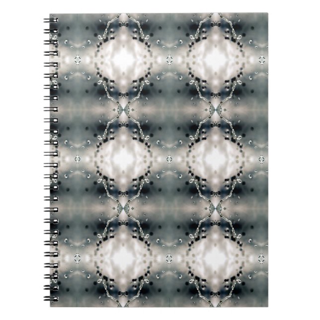 Rain Drops Pattern Notebook (Front)