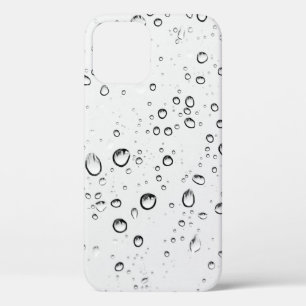 Rain drops rainy wet droplets iPhone 12 case