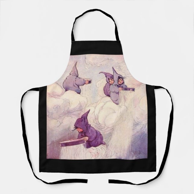 Rain Faeries Making Rain Apron (Front)