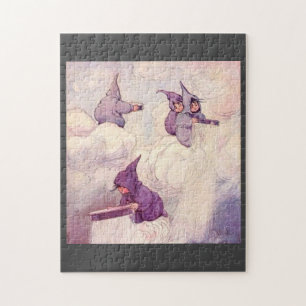 Rain Faeries Making Rain Jigsaw Puzzle