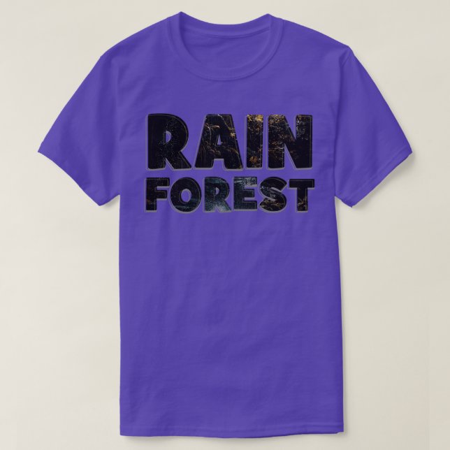 RAIN FOREST T-Shirt (Design Front)