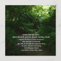 Rain Forest Wedding