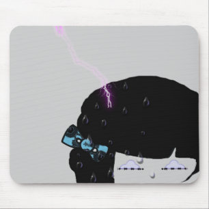 Rain Girl Mouse Mat
