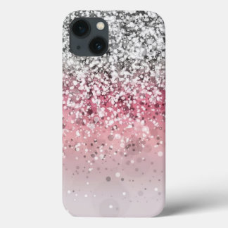 rain glitter iPhone 13 case