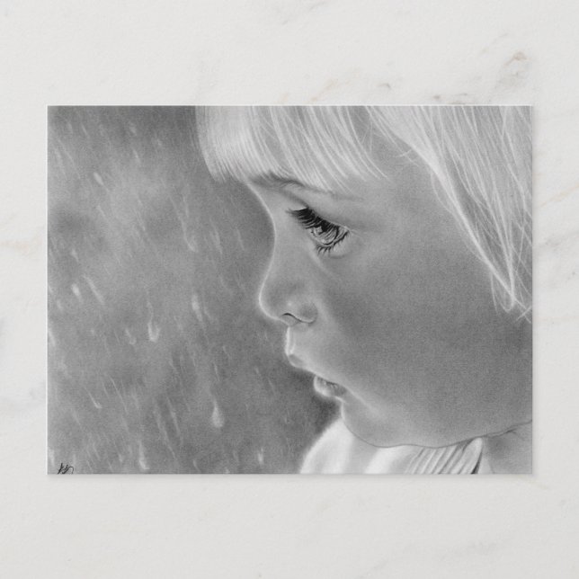 Rain go away Postcard (Front)