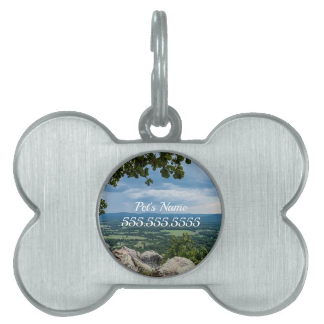 Rain Headed To Petit Jean Pet Id Tag (Front)