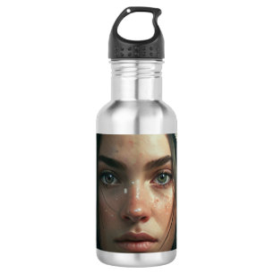 Rain hood girl 532 ml water bottle
