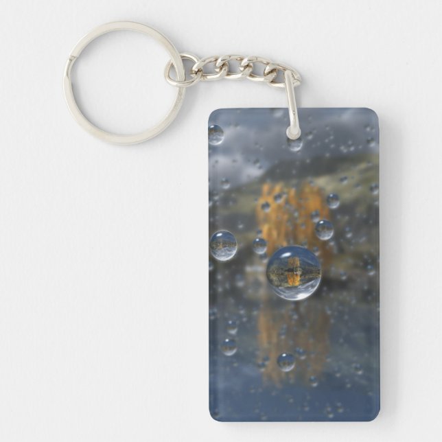 Rain in the Glen Keychain (Front)