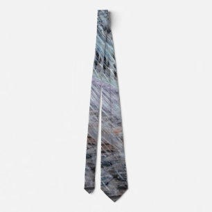 Rain Neck Tie Art Design Abstract Modern