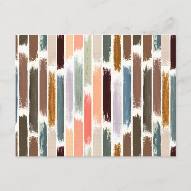 Rain of colours 2 holiday postcard (Front)