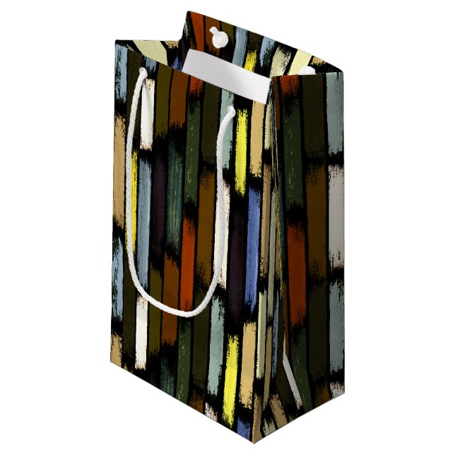 Rain of colours 4 small gift bag (Front Angled)